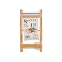 Zusammenklappbarer Flaschenständer Kinvara natürlich 54 x 15 x 21,5 cm 15 x 29 x 8,5 cm 29 x 8,5 x 15 cm (6 Stück)