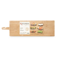 Küchentisch Kinvara natürlich 88 x 4,5 x 26 cm 88 x 4 x 26 cm Mit Griff (6 Stück)