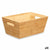 Mehrzweckkorb Kinvara B7656-2515 natürlich Bambus 15 x 29 x 8,5 cm Mit Griffen (12 Stück)