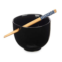 Schüssel Kinvara Schwarz Bambus Porzellan 24 x 10,7 x 13,3 cm Zahnstocher asiatico/oriental (12 Stück)