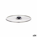 Pfannendeckel Kinvara Metall Stahl 25 x 1 x 25 cm Raster (24 Stück)