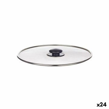 Pfannendeckel Kinvara Metall Stahl 25 x 1 x 25 cm Raster (24 Stück)