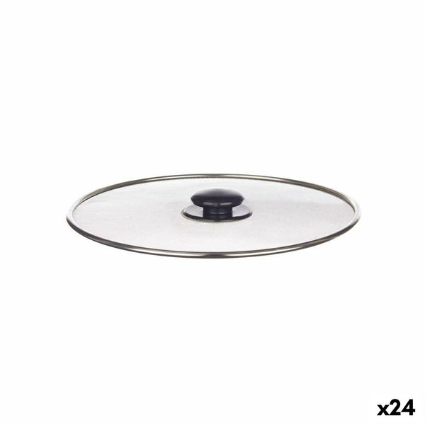 Pfannendeckel Kinvara Metall Stahl 29 x 2 x 29 cm Raster (24 Stück)