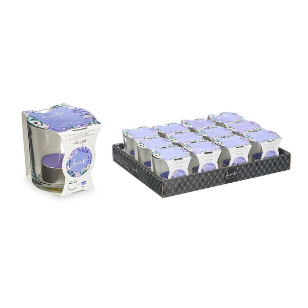 Duftkerze Acorde Lavendel Trinkglas (12 Stück)