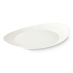 Flacher Teller Vivalto LYBP-120 LYBP-120 Weiß Opalglas 30,5 x 3 x 26 cm (18 Stück)