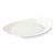 Flacher Teller Vivalto LYBP-120 LYBP-120 Weiß Opalglas 30,5 x 3 x 26 cm (18 Stück)