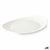 Flacher Teller Vivalto LYBP-120 LYBP-120 Weiß Opalglas 30,5 x 3 x 26 cm (18 Stück)