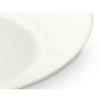 Flacher Teller Vivalto LYBP-120 LYBP-120 Weiß Opalglas 30,5 x 3 x 26 cm (18 Stück)