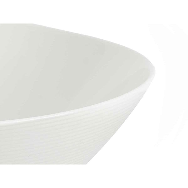 Kochschüssel Vivalto LYBW-100 LYBW-100 Weiß Opalglas 25 x 10 x 23 cm (18 Stück)