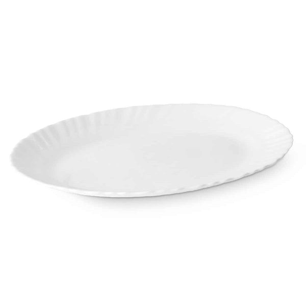 Kochschüssel Vivalto LXYP-100 LXYP-100 Weiß Opalglas 25 x 2 x 19 cm (24 Stück)