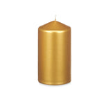 Kerze Acorde Gold 7 x 13 x 7 cm (24 Stück)