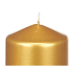 Kerze Acorde Gold 7 x 13 x 7 cm (24 Stück)