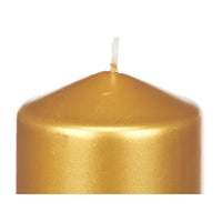 Kerze Acorde Gold 7 x 13 x 7 cm (24 Stück)