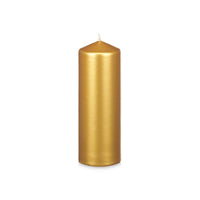 Kerze Acorde Gold 7 x 20 x 7 cm (12 Stück)