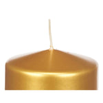 Kerze Acorde Gold 9 x 10 x 9 cm (12 Stück)