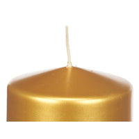 Kerze Acorde Gold 9 x 10 x 9 cm (12 Stück)