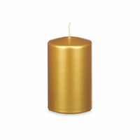 Kerze Acorde Gold 9 x 15 x 9 cm (12 Stück)