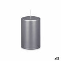 Kerze Acorde Silberfarben 9 x 15 x 9 cm (12 Stück)