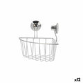 Halter für die Dusche Berilo W3100-4 Stahl ABS 25 x 18,5 x 18 cm (12 Stück)