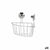 Halter für die Dusche Berilo W3100-4 Stahl ABS 25 x 18,5 x 18 cm (12 Stück)