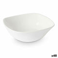 Schüssel für Vorspeisen Vivalto LFW-50 LFW-50 Weiß Opalglas karriert 11 x 4 x 11 cm (48 Stück)