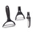 Schäler-Set Kinvara Metall Edelstahl Polypropylen ABS 14,5 x 22 x 2,5 cm Austauschbare Aufsätze 3 Stücke (24 Stück)