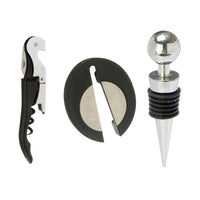 Weinzubehör-Set Kinvara KT180219 Edelstahl Polypropylen 3 Stücke (24 Stück)
