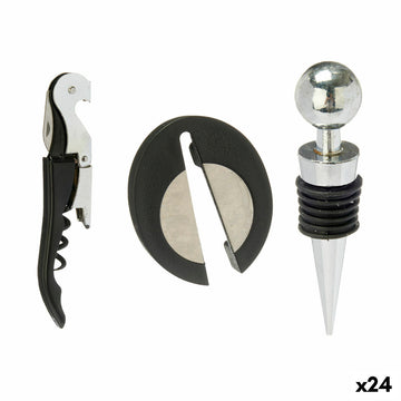 Weinzubehör-Set Kinvara KT180219 Edelstahl Polypropylen 3 Stücke (24 Stück)