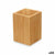 Zahnbürstenhalter Berilo B7490-3 natürlich Bambus Kunststoff 6,8 x 9,7 x 6,8 cm (24 Stück)