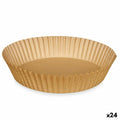 Papier für Heißluftfritteuse Kinvara 23HD062103 20 x 20 x 4 cm Satz rund 20 Stücke (24 Stück)