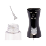 Sprühbehälter für Öl und Essig Kinvara Schwarz Durchsichtig Polyäthylen Polypropylen polystyrol PET 300 ml 8 x 24 x 6 cm (12 Stü