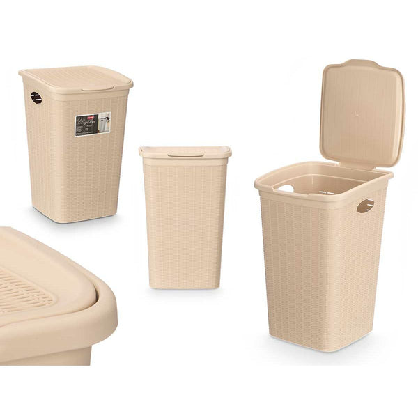 Container-Eimer Stefanplast Creme Kunststoff 50 L 36 x 54,5 x 38 cm (6 Stück)