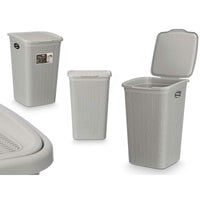 Container-Eimer Stefanplast 30081 Hellgrau Kunststoff 50 L 36 x 54,5 x 38 cm (6 Stück)
