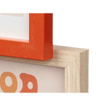 Fotorahmen 411408B Bunt Metall Holz MDF (6 Stück)
