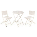 Tisch-Set mit 2 Stühlen Ibergarden HS23377/78 Weiß