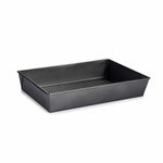 rechteckige Backform Kinvara CK31470 CK31470 Dunkelgrau Metall Kohlenstoffstahl 24 x 6,5 x 36,5 cm 36,5 x 6 x 24 cm (12 Stück)
