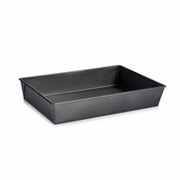 rechteckige Backform Kinvara CK31470 CK31470 Dunkelgrau Metall Kohlenstoffstahl 24 x 6,5 x 36,5 cm 36,5 x 6 x 24 cm (12 Stück)
