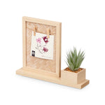 Fotorahmen 411096 natürlich Kunststoff Holz MDF (8 Stück)