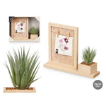 Fotorahmen 411096 natürlich Kunststoff Holz MDF (8 Stück)