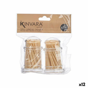 Behälter für Zahnstocher Kinvara Durchsichtig 2 Stücke