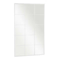 Wandspiegel JY21099W Weiß Fenster 90 x 150 x 2 cm rechteckig