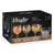 Eiskübel Vivalto 11444 11444 Durchsichtig Metall Kristall 14,5 x 12 x 12,5 cm 4x (10,5 x 20 cm) 36 x 21,5 x 23,5 cm Gläser (2 St