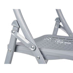 Gepolsterte Campingstuhl Gift Decor Grau 59 x 50 x 82 cm 108 x 13,5 x 50 cm (4 Stück)