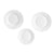Geschirr-Set Vivalto F-LBP100-80-90 F-LBP100-80-90 Weiß Opalglas (2 Stück)