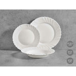Geschirr-Set Vivalto F-LBP100-80-90 F-LBP100-80-90 Weiß Opalglas (2 Stück)