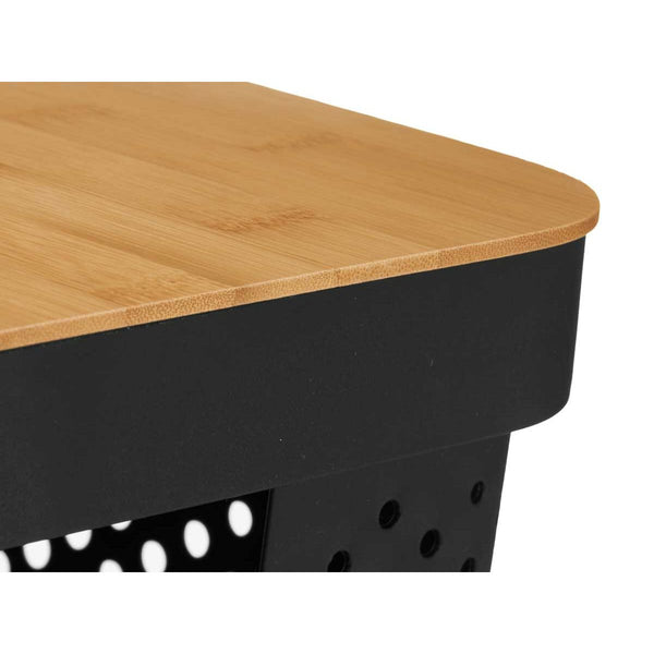 Mehrzweckbox Kinvara Braun Schwarz Bambus Polypropylen (6 Stück)