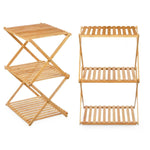 Regal CH68220-5 natürlich Bambus 40 x 62 x 33,5 cm (4 Stück)