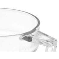 Tasse Kaffee und Tee Vivalto ZLQ02/BHA6 ZLQ02/BHA6 Durchsichtig Glas 199 ml (6 Stück)