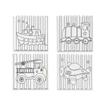 Leinwand Pincello Holz Stoff 12 Stück