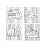 Leinwand Pincello Holz Stoff 12 Stück